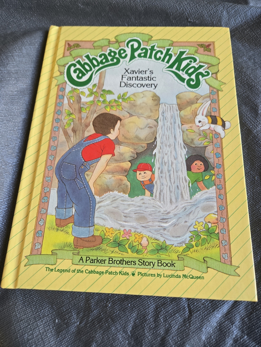 Cabbage Patch Kids Xavier's Fantastic Discovery - Yellow Cover Kids Book Small
